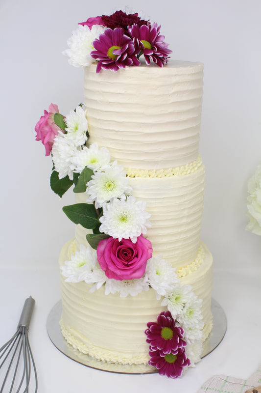 Floral Theme Cake